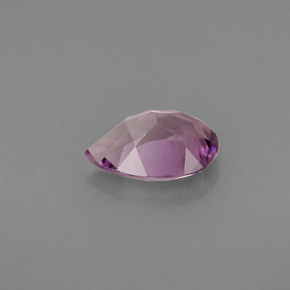 Améthyste violet naturelle en forme de poire, 0,93 ct, VS