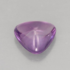 Améthyste violet naturelle trillion, 1,27 ct, transparent
