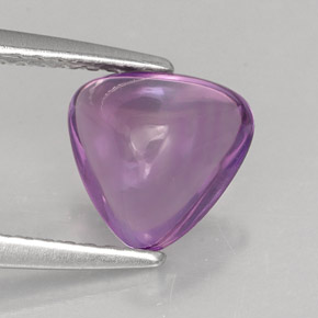 Améthyste violet naturelle trillion, 1,27 ct, transparent