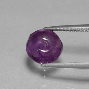 Améthyste Violet naturelle Transparent, 2.62 ct, Transparent / Translucide