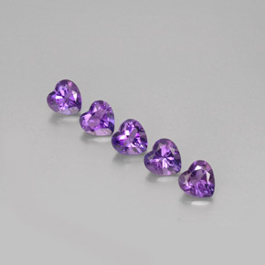 Achetez naturel ct violet améthyste gems, forme de coeur, en provenance uruguay chez gemselect. en stock, livraison internationale!