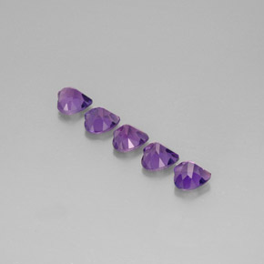 Achetez naturel ct violet améthyste gems, forme de coeur, en provenance uruguay chez gemselect. en stock, livraison internationale!