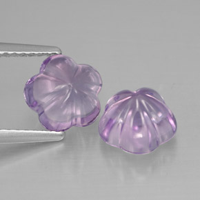 Achetez naturel ct violet améthyste gems, taille fleur, en provenance uruguay chez gemselect. en stock, livraison internationale!