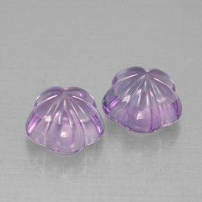 Achetez naturel ct violet améthyste gems, taille fleur, en provenance uruguay chez gemselect. en stock, livraison internationale!