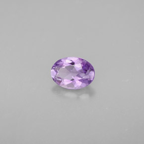 Améthyste Violet naturelle Coupe ovale, 0.56 ct, VVS