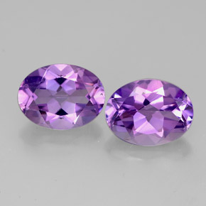 Achetez naturel ct violet améthyste gems, coupe ovale, en provenance brésil chez gemselect. en stock, livraison internationale!
