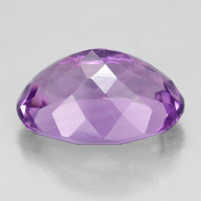 Améthyste violet naturelle coupe ovale, 5,52 ct, VVS