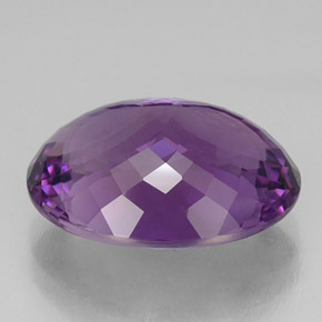 Améthyste Violet naturelle Coupe ovale, 24.97 ct, VVS