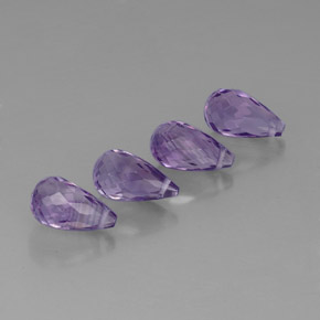 Achetez naturel ct violet améthyste gems, briolette, en provenance uruguay chez gemselect. en stock, livraison internationale!