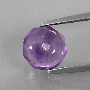 Améthyste violet naturelle transparent, 2,51 ct, transparent / translucide