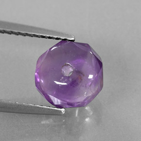Améthyste violet naturelle transparent, 2,51 ct, transparent / translucide