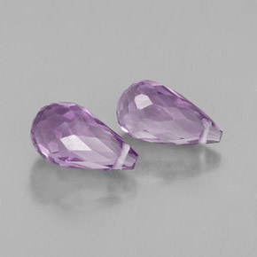 Achetez naturel ct violet améthyste gems, briolette, en provenance brésil chez gemselect. en stock, livraison internationale!