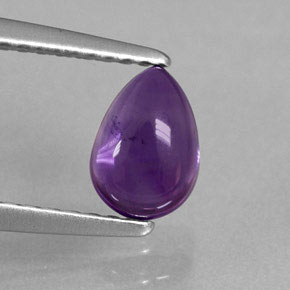 Améthyste violet naturelle transparent, 0,86 ct, transparent / translucide