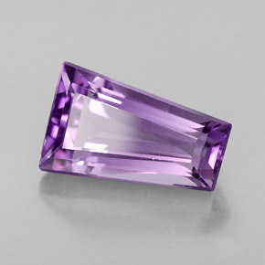 Améthyste violet naturelle forme fantaisie, 4,20 ct, VVS
