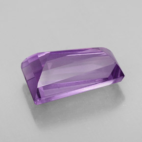 Améthyste violet naturelle forme fantaisie, 4,20 ct, VVS