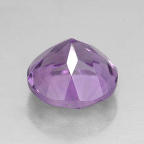 Améthyste violet naturelle coupe roude, 2,88 ct, VS