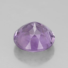 Améthyste violet naturelle coupe roude, 2,53 ct, VS