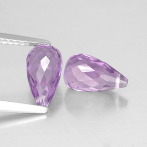 Achetez naturel ct violet améthyste gems, briolette, en provenance brésil chez gemselect. en stock, livraison internationale!
