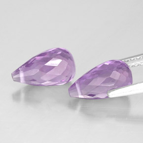 Achetez naturel ct violet améthyste gems, briolette, en provenance brésil chez gemselect. en stock, livraison internationale!