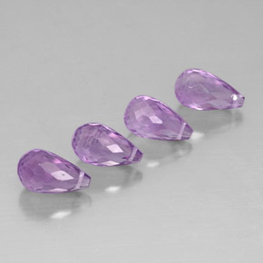 Achetez naturel ct violet améthyste gems, briolette, en provenance brésil chez gemselect. en stock, livraison internationale!