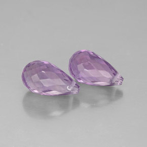 Achetez naturel ct violet améthyste gems, briolette, en provenance brésil chez gemselect. en stock, livraison internationale!
