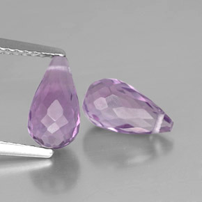 Achetez naturel ct violet améthyste gems, briolette, en provenance brésil chez gemselect. en stock, livraison internationale!