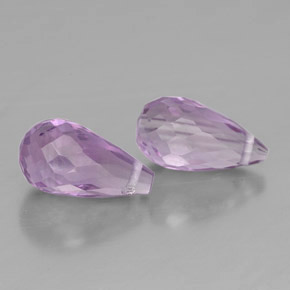 Achetez naturel ct violet améthyste gems, briolette, en provenance brésil chez gemselect. en stock, livraison internationale!