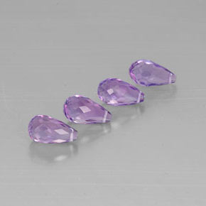 Achetez naturel ct violet améthyste gems, briolette, en provenance brésil chez gemselect. en stock, livraison internationale!