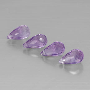 Achetez naturel ct violet améthyste gems, briolette, en provenance brésil chez gemselect. en stock, livraison internationale!
