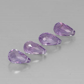 Achetez naturel ct violet améthyste gems, briolette, en provenance brésil chez gemselect. en stock, livraison internationale!