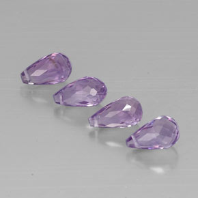 Achetez naturel ct violet améthyste gems, briolette, en provenance brésil chez gemselect. en stock, livraison internationale!