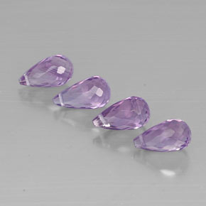 Achetez naturel ct violet améthyste gems, briolette, en provenance brésil chez gemselect. en stock, livraison internationale!