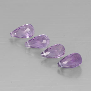 Achetez naturel ct violet améthyste gems, briolette, en provenance brésil chez gemselect. en stock, livraison internationale!