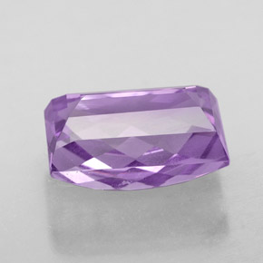 Améthyste violet naturelle baguette, 5,78 ct, VVS-VS