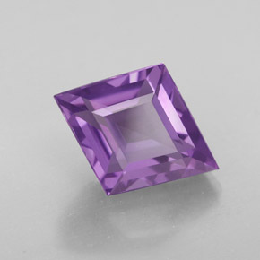 Améthyste violet naturelle forme fantaisie, 6,47 ct, VVS