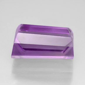 Améthyste violet naturelle forme fantaisie, 8,96 ct, VVS