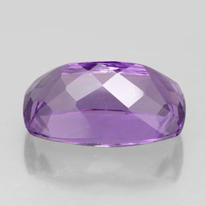 Améthyste violet naturelle coupe coussin, 4,93 ct, VVS