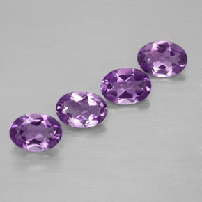 Achetez naturel ct violet améthyste gems, coupe ovale, en provenance brésil chez gemselect. en stock, livraison internationale!