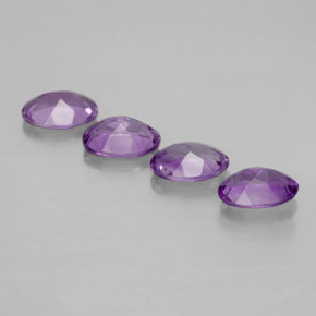 Achetez naturel ct violet améthyste gems, coupe ovale, en provenance brésil chez gemselect. en stock, livraison internationale!