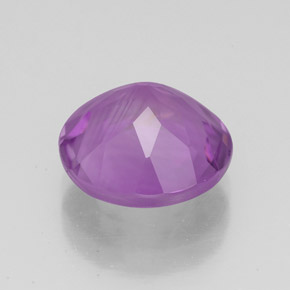 Améthyste violet naturelle coupe roude, 3,25 ct, VS