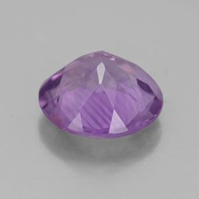Améthyste violet naturelle coupe roude, 2,75 ct, VVS-VS