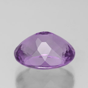 Améthyste violet naturelle coupe ovale, 3,95 ct, VVS