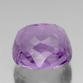 Améthyste violet naturelle coupe coussin, 39,70 ct, VVS