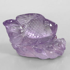 Améthyste violet naturelle transparent, 112,80 ct, transparent / translucide