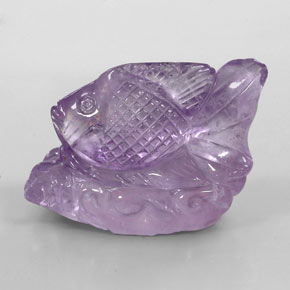 Améthyste violet naturelle transparent, 112,80 ct, transparent / translucide