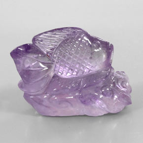 Améthyste violet naturelle transparent, 112,80 ct, transparent / translucide