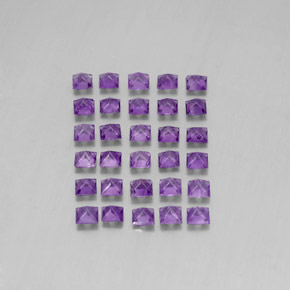 Achetez naturel 3,77ct violet améthyste gems, carré, en provenance brésil chez gemselect. en stock, livraison internationale!