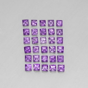 Achetez naturel 3,73ct violet améthyste gems, carré, en provenance brésil chez gemselect. en stock, livraison internationale!