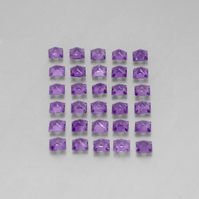 Achetez naturel ct violet améthyste gems, carré, en provenance brésil chez gemselect. en stock, livraison internationale!