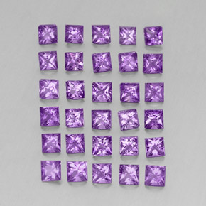 Achetez naturel ct violet améthyste gems, carré, en provenance brésil chez gemselect. en stock, livraison internationale!
